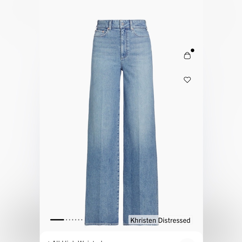 Distressed High Waisted Flare Jeans